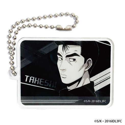 『新劇場版 頭文字D Legend3-夢現-』モノトーンアート アクリルキーチェーン 中里 毅【202505再販】