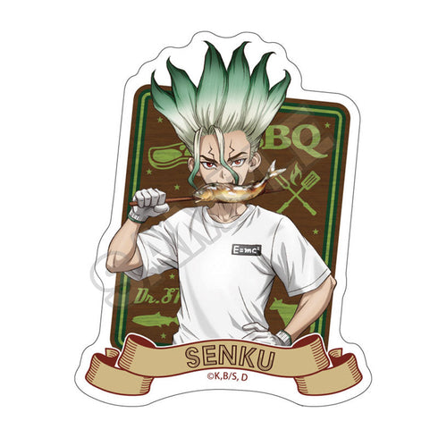 『Dr.STONE』バーベキュー ステッカー 石神千空