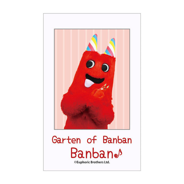 『Garten of Banban』インスタントフォト風カード 着ぐるみ ※クローズド 全12種【BOX】