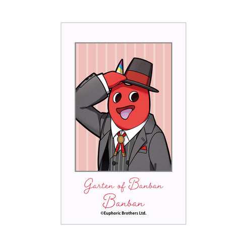 『Garten of Banban』インスタントフォト風カード ジェントルマン ※クローズド 全12種【BOX】