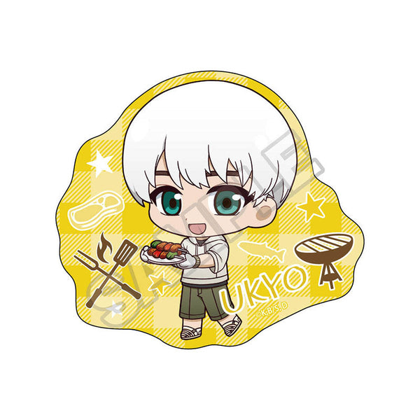 『Dr.STONE』ちびっつ! バーベキュー ステッカー 西園寺羽京