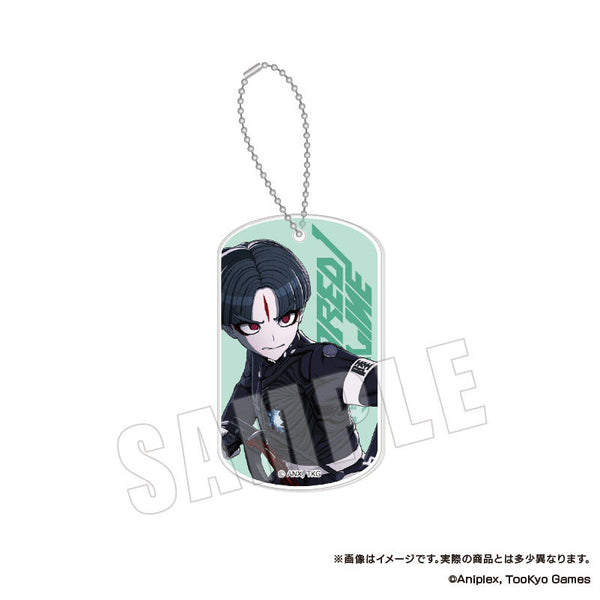 『HUNDRED LINE -最終防衛学園-』アクリルキーホルダー 07 丸子楽