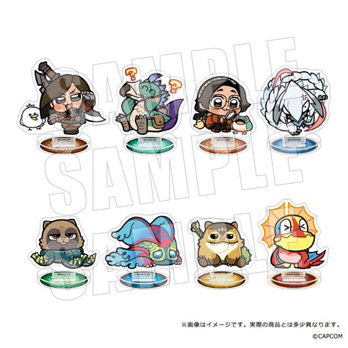 『モンスターハンターワイルズ×ぶくぶ』ちいさめアクリルスタンド Vol.1【BOX】