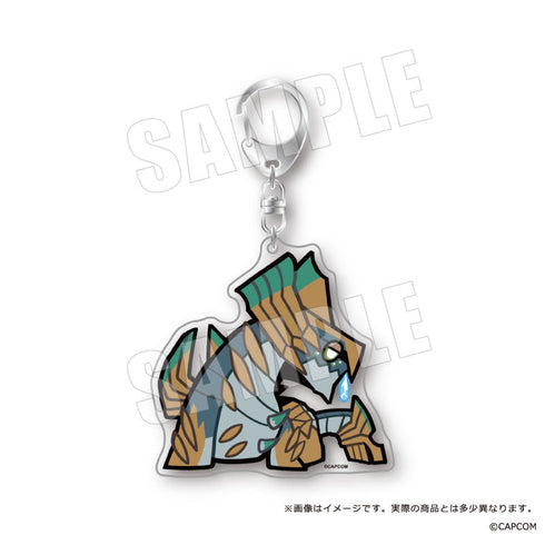 『モンスターハンターワイルズ×ぶくぶ』おおきめアクリルキーホルダー 15 ジン・ダハド