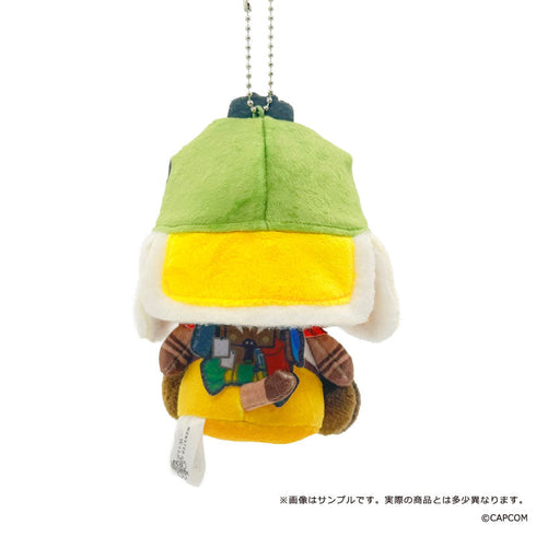 『モンスターハンターワイルズ×ぶくぶ』ぬいぐるみマスコット オトモアイルー ホープ装備
