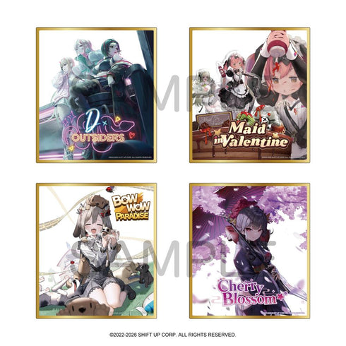 『勝利の女神:NIKKE』The Archive Record Vol.1 アクリルクリア色紙【BOX】