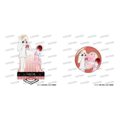 『死神坊ちゃんと黒メイド』アクリルスタンド&缶バッジセット【カフ&ザイン】