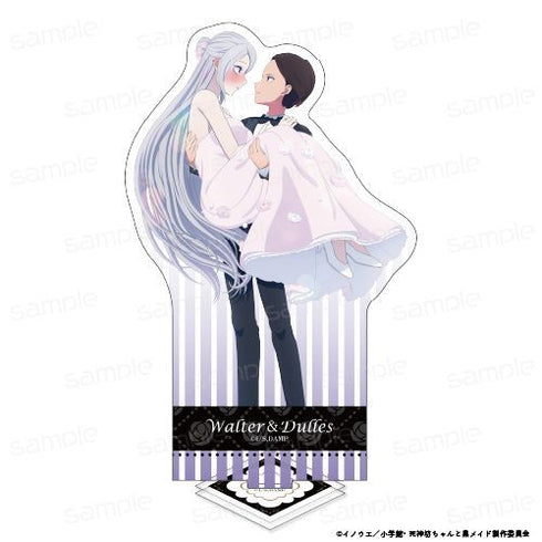 『死神坊ちゃんと黒メイド』アクリルスタンド&缶バッジセット【ウォルター&ダレス】