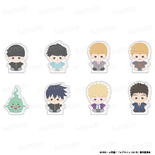 『モブサイコ100 III』おすわりもふりん アクリルminiブロック 【影山 茂夫 制服】