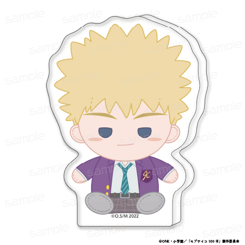 『モブサイコ100 III』おすわりもふりん アクリルminiブロック 【花沢 輝気】