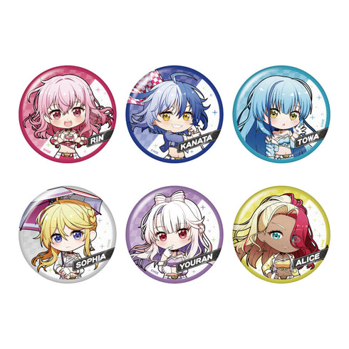 『HIGHSPEED Etoile』トレーディング缶バッジ ちびキャラVer.