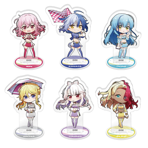 『HIGHSPEED Etoile』トレーディングアクリルスタンド ちびキャラVer.