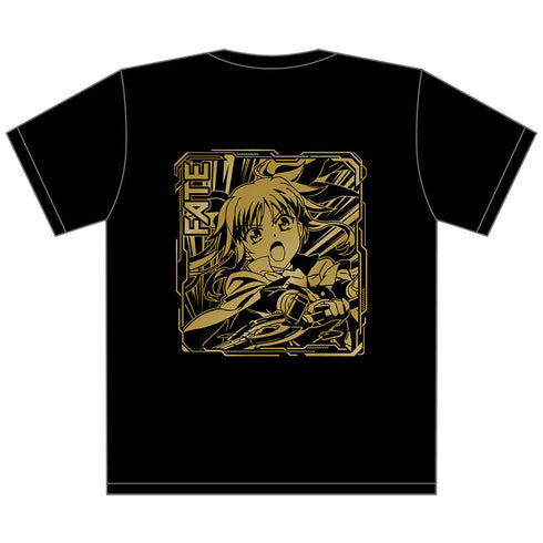 『魔法少女リリカルなのはシリーズ』箔プリントTシャツ フェイト・T・ハラオウン XLサイズ