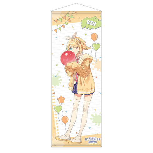 『39Culture 2024 EXTRA FES』等身大タペストリー 鏡音リン