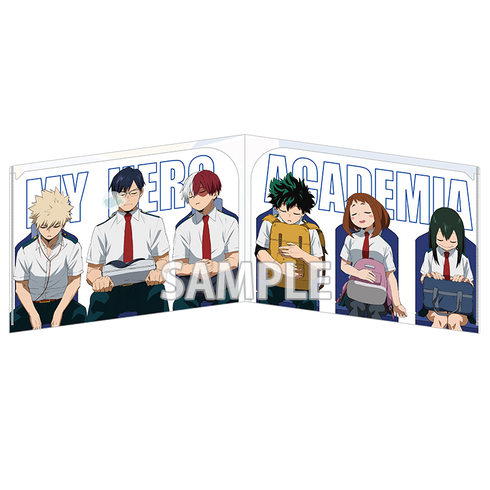 『僕のヒーローアカデミア』見開きクリアファイル HEROES NAP