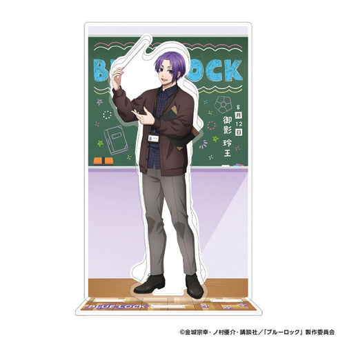 『ブルーロック』背景枠付きアクリルスタンド Study (御影 玲王)