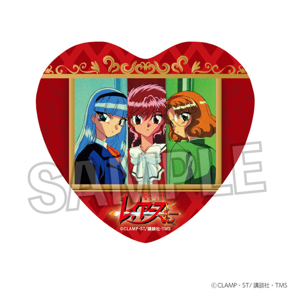 『魔法騎士レイアース』ハート缶バッジ 9【202501再販】