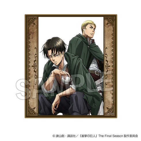 『進撃の巨人』色紙 D