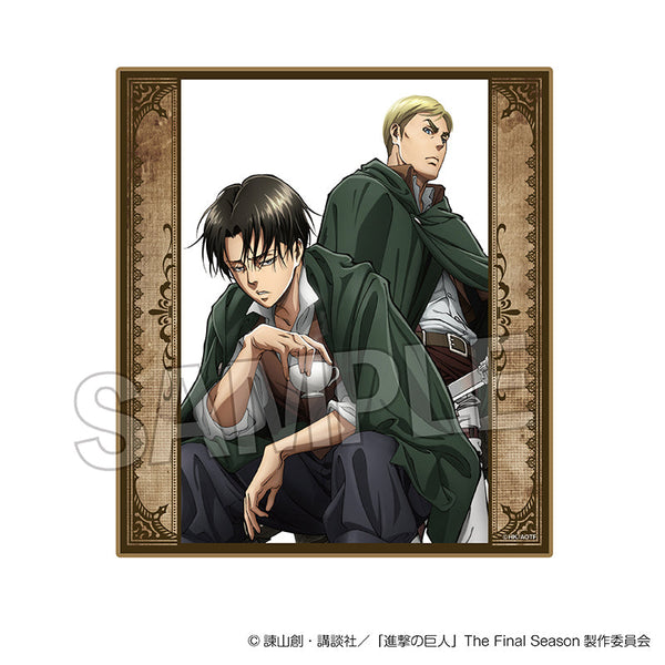 『進撃の巨人』色紙 D