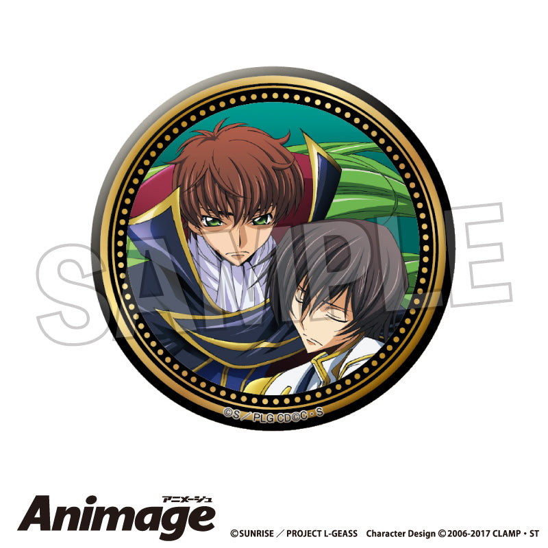 コードギアス 反逆のルルーシュ』Animageギラギラ缶バッジ vol.3 M