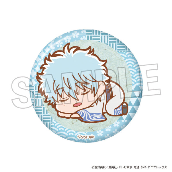 『銀魂』ぐーたらギラギラ缶バッジ 坂田銀時