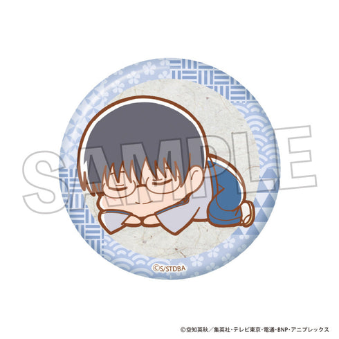 『銀魂』ぐーたらギラギラ缶バッジ 志村新八