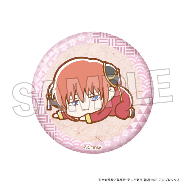 『銀魂』ぐーたらギラギラ缶バッジ 神楽