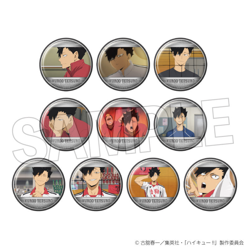 ハイキュー!!』トレーディング缶バッジ2 黒尾鉄朗BOX【BOX】 – Anime