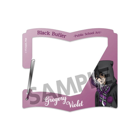『黒執事 -寄宿学校編-』アクリルカラビナ グレゴリー・バイオレット