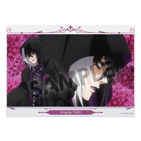 『黒執事 -寄宿学校編-』A6ビジュアルアクリルプレート グレゴリー・バイオレット