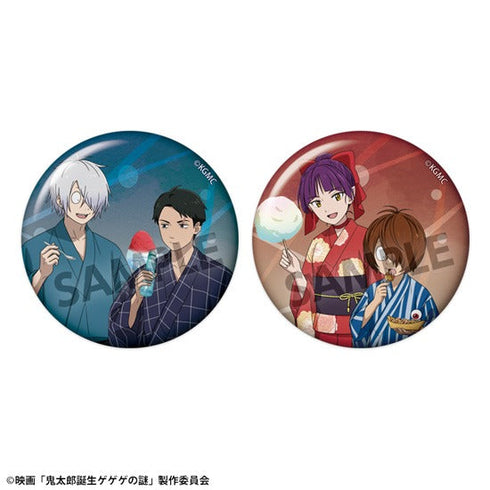 『鬼太郎誕生 ゲゲゲの謎』描き下ろしトレーディング缶バッジ お祭り ver.【BOX】