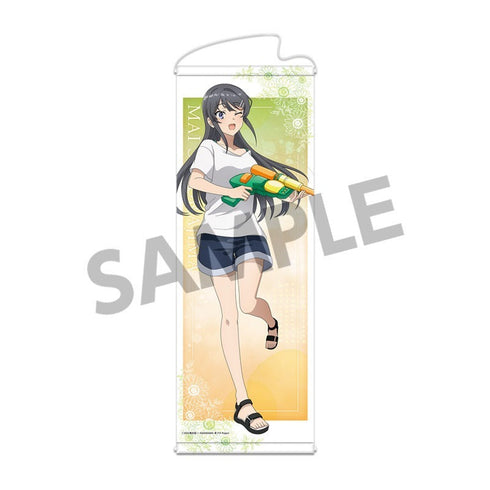 『青春ブタ野郎シリーズ』描き下ろしスリムタペストリー 桜島麻衣の夏休み 水遊び ver.