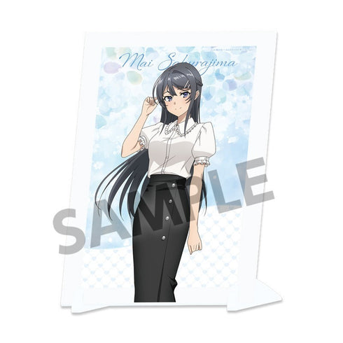 『青春ブタ野郎シリーズ』描き下ろしビジュアルアクリルプレート 桜島麻衣の夏休み 私服 ver.