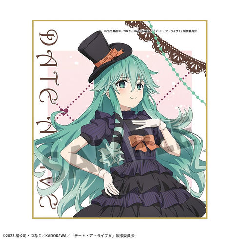 『デート・ア・ライブV』描き下ろしミニ色紙 七罪 不思議の国のアリス ver.
