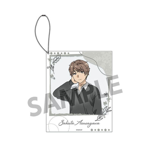 『青春ブタ野郎はサンタクロースの夢を見ない』ポラロイド風アクリルキーホルダー 梓川咲太