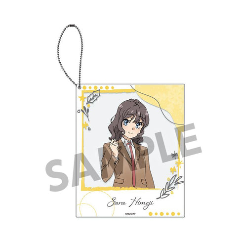 『青春ブタ野郎はサンタクロースの夢を見ない』ポラロイド風アクリルキーホルダー 姫路紗良