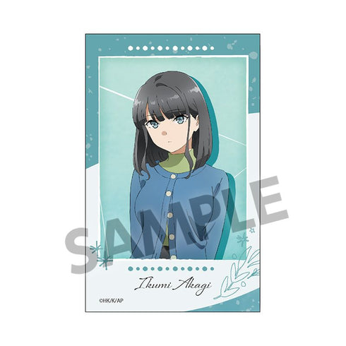 『青春ブタ野郎はサンタクロースの夢を見ない』インスタントフォト風ステッカー 赤城郁実