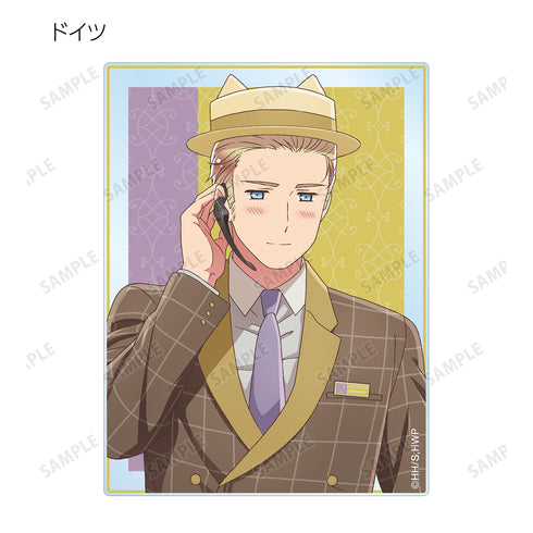 『ヘタリア World★Stars』描き下ろしイラスト 遊園地ver. トレーディングアクリルカード BOX