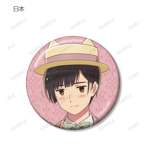 『ヘタリア World★Stars』描き下ろしイラスト 遊園地ver. トレーディング⽸バッジ BOX