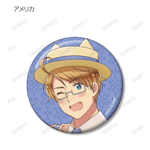 『ヘタリア World★Stars』描き下ろしイラスト 遊園地ver. トレーディング⽸バッジ BOX