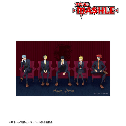 『マッシュル-MASHLE-』描き下ろしイラスト 集合 スーツver. プレイマット