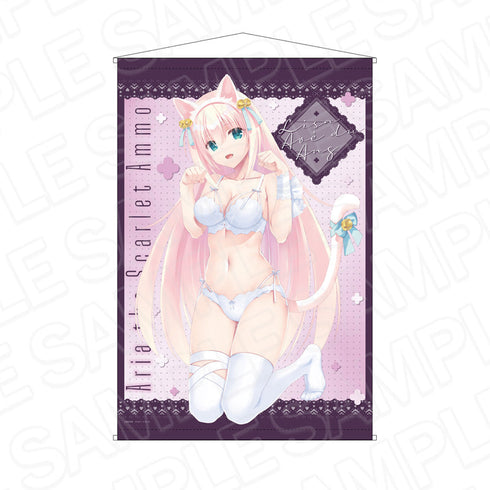 『緋弾のアリア』B1タペストリー リサ・アヴェ・デュ・アンク 猫耳ランジェリー ver.