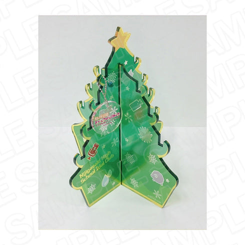 『ラブライブ!虹ヶ咲学園スクールアイドル同好会』チャーム付きアクリルツリー サンタ風衣装 ver.