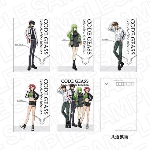 『コードギアス 反逆のルルーシュ』ポストカードセット Street ver.