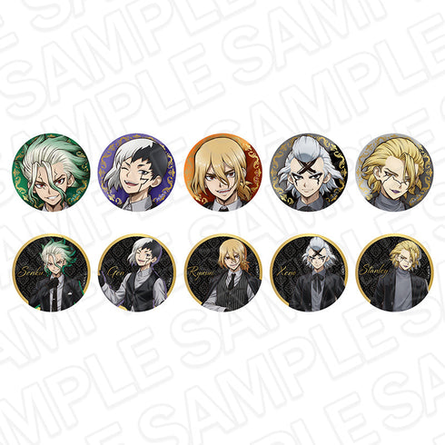 『Dr.STONE』カンバッジ(ランダム) ブラックスーツ ver. セット