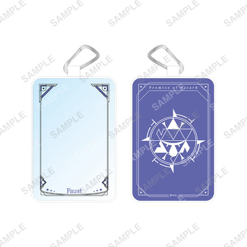 『魔法使いの約束』カラビナ付きクリアポーチ ファウスト