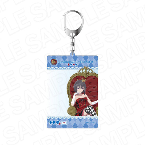『ようこそ実力至上主義の教室へ 3rd Season』SNS風アクリルキーホルダー 堀北鈴音 アリス ver.
