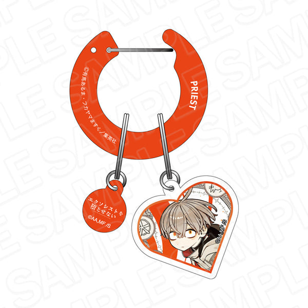 『エクソシストを堕とせない』アクリルカラビナ 神父