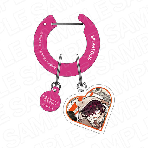 『エクソシストを堕とせない』アクリルカラビナ ベルフェゴール