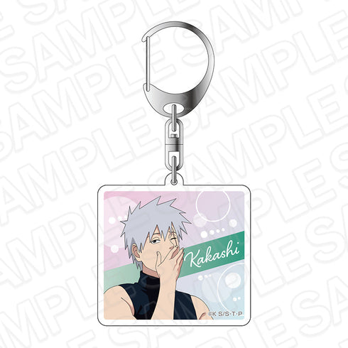 『NARUTO-ナルト- 疾風伝』アクリルキーホルダー はたけカカシ モーニング ver.